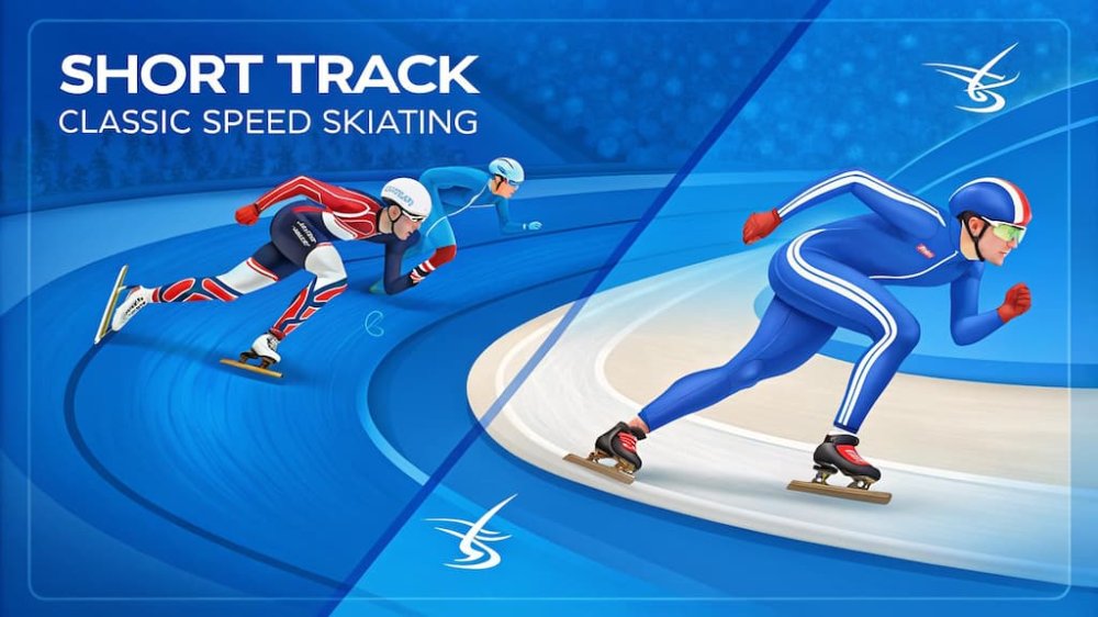 Шорт-трек и классический конькобежный спорт - отличий для зрителей и спортсменов