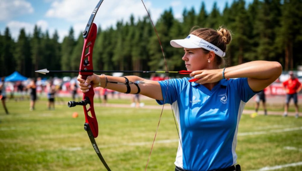 Экипировка для стрельбы из лука - крага, напальчник, лук по росту, цены