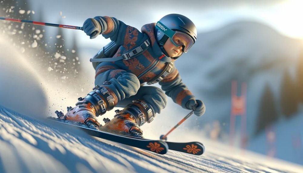 Со скольких лет ставить ребенка на горные лыжи