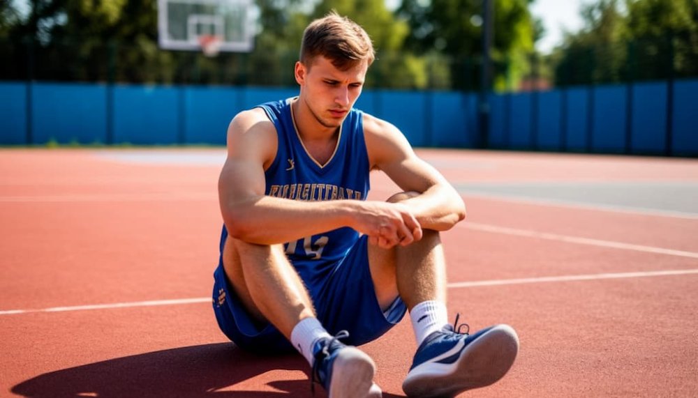 Травмы в баскетболе - голеностоп 30%, R.I.C.E., профилактика