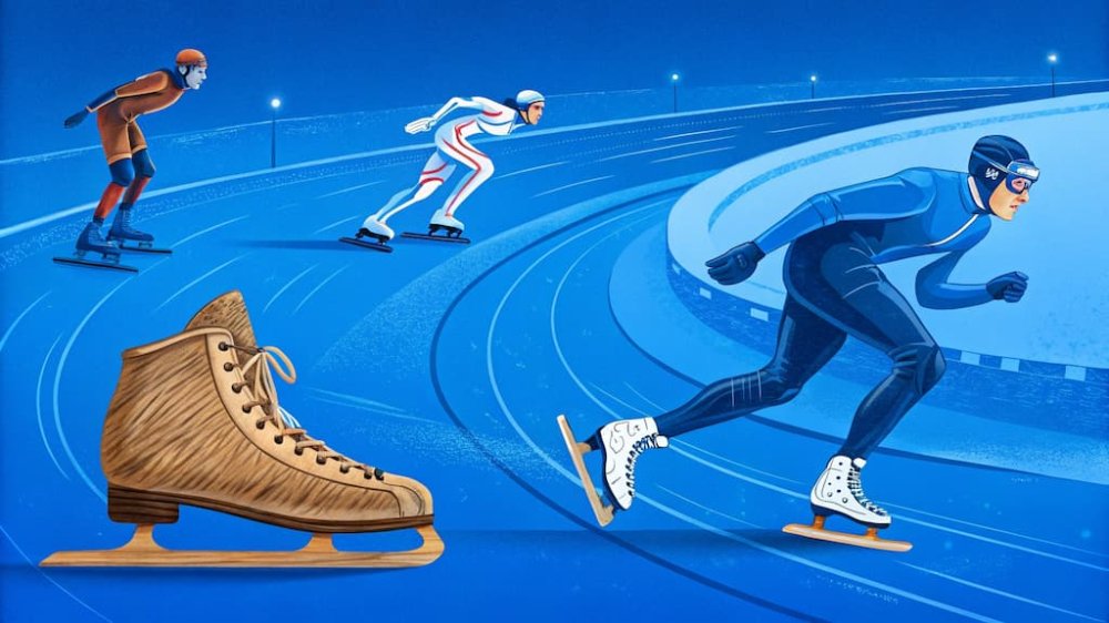 Конькобежный спорт - от деревянных коньков к технологиям будущего