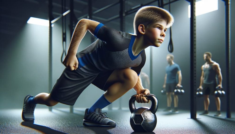 Гиревой спорт для детей - польза для развития и меры предосторожности