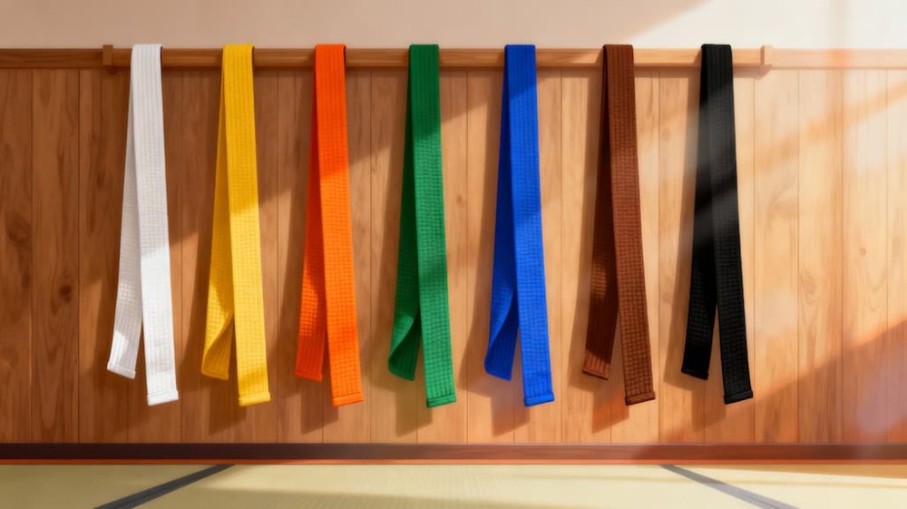 Система поясов в карате - символика цветов и этапы пути от белого к черному