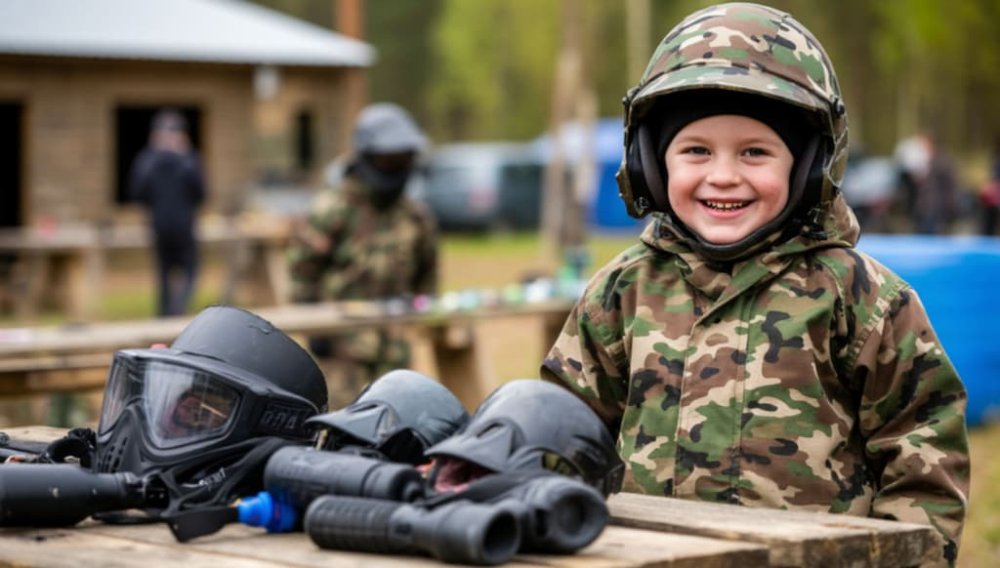 Пейнтбол для детей - со скольки лет, безопасность и советы родителям